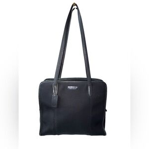 Vintage Coach Neoprene Tote Bag Handbag Logo Plate 6206